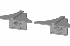 RMS Long Rail Perpendicular Mount Adaptors