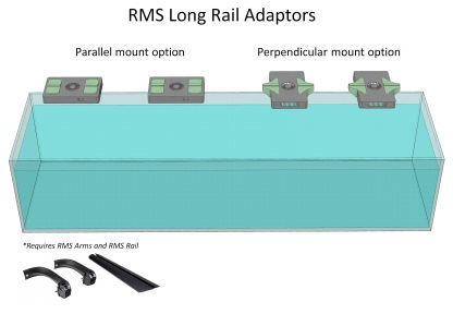RMS Across Tank Rail Mount Adaptors for ReeFi Duo Extreme/Deluxe - Image 2