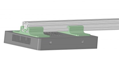 1515 (Fractional) Aluminum profile Slide-On Adaptor for ReeFi Duo Extreme/Dulexe - Image 3