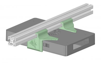 1515 (Fractional) Aluminum profile Slide-On Adaptor for ReeFi Duo Extreme/Dulexe - Image 2